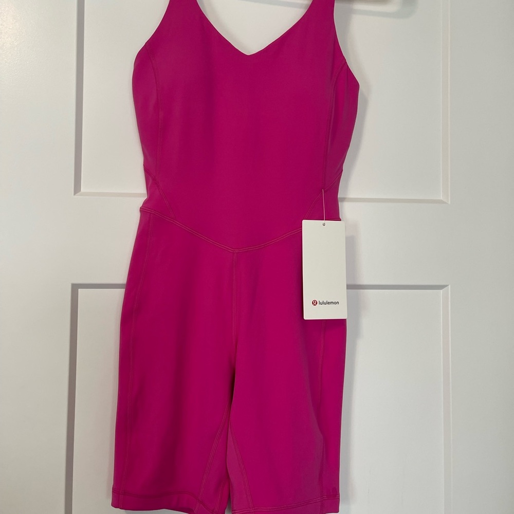 lululemon pink bodysuit